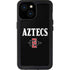 San Diego State University Aztecs Black iPhone 13 Mini Waterproof Case