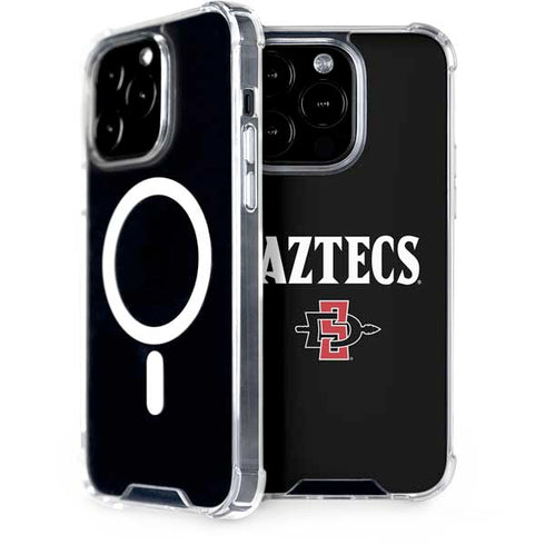 San Diego State University Aztecs Black iPhone 13 Pro MagSafe Case