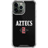 San Diego State University Aztecs Black iPhone 13 Pro Max Clear Case
