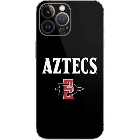 San Diego State University Aztecs Black iPhone 13 Pro Max Skin