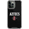 San Diego State University Aztecs Black iPhone 14 Pro Max Clear Case