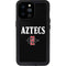 San Diego State University Aztecs Black iPhone 14 Pro Max Waterproof Case