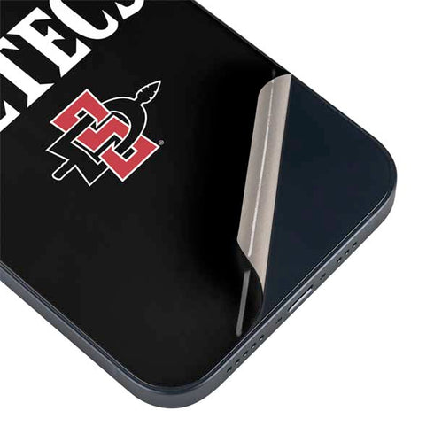 San Diego State University Aztecs Black iPhone 14 Skin