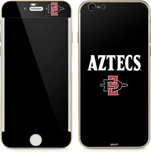 San Diego State University Aztecs Black iPhone 6/6s Skin