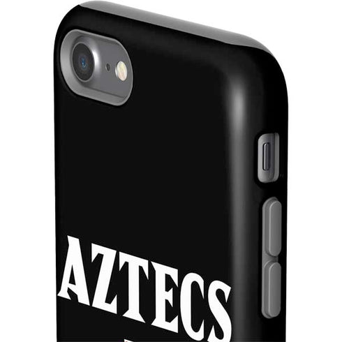 San Diego State University Aztecs Black iPhone SE (2nd & 3rd Gen) Pro Case