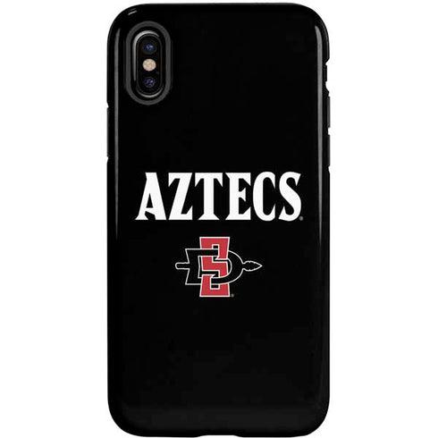 San Diego State University Aztecs Black iPhone X Pro Case