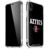 San Diego State University Aztecs Black iPhone XR Clear Case