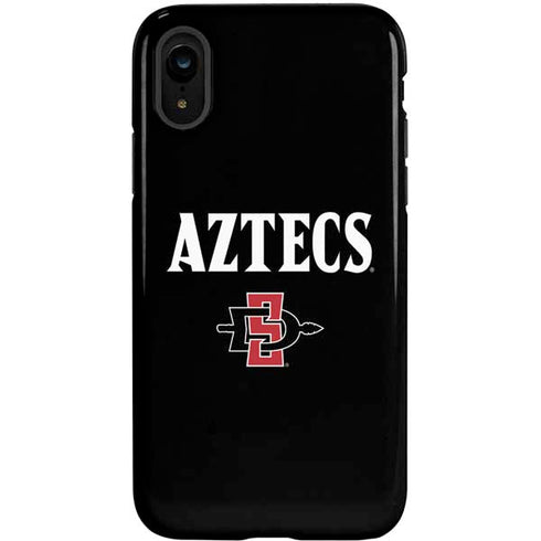 San Diego State University Aztecs Black iPhone XR Pro Case