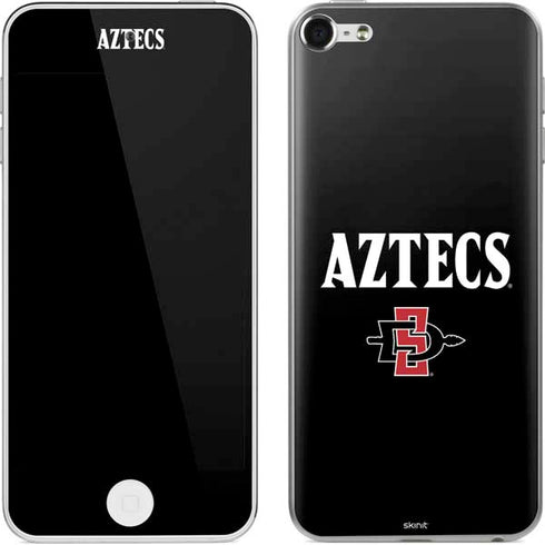 San Diego State University Aztecs Black Apple iPod Skin