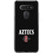 San Diego State University Aztecs Black LG K51/Q51 Clear Case