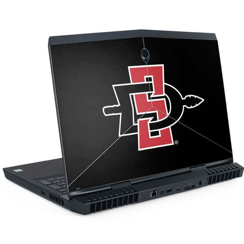 San Diego State University Aztecs Logo Dell Alienware Skin