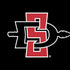 San Diego State University Aztecs Logo Dell Alienware Skin