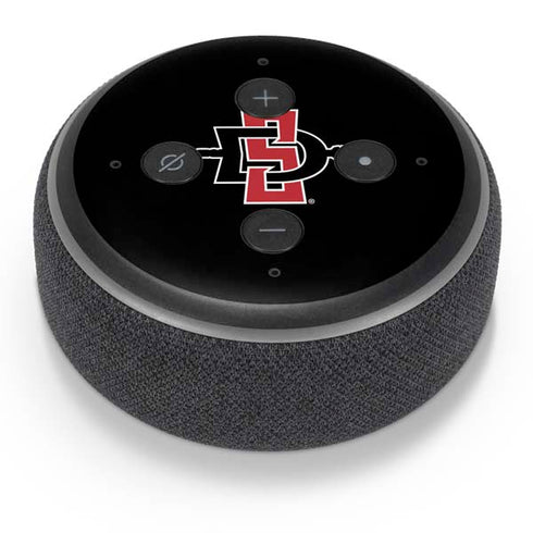 San Diego State University Aztecs Logo Amazon Echo Dot Skin