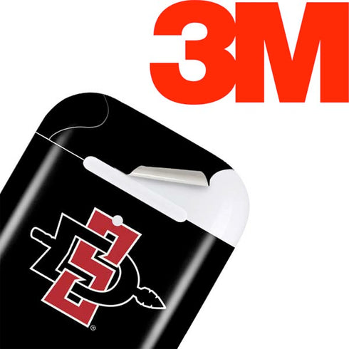San Diego State University Aztecs Logo Apple AirPods 2 Skin
