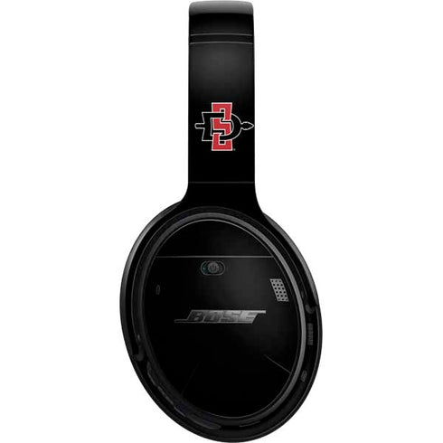 San Diego State University Aztecs Logo Bose QuietComfort 35 Headphones Skin
