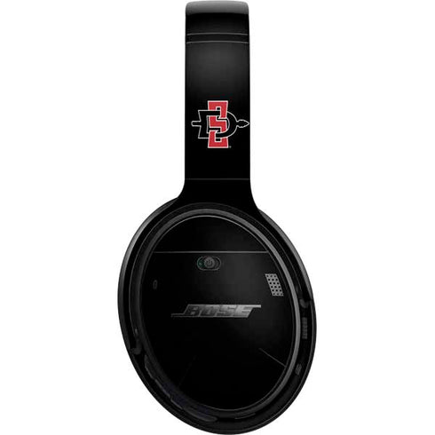 San Diego State University Aztecs Logo Bose QuietComfort 35 II Headphones Skin