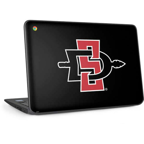 San Diego State University Aztecs Logo HP Chromebook Skin