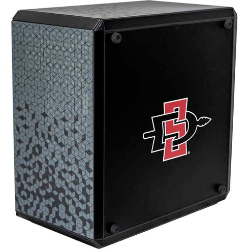 San Diego State University Aztecs Logo Cooler Master MasterBox Q300L Mini Tower Skin