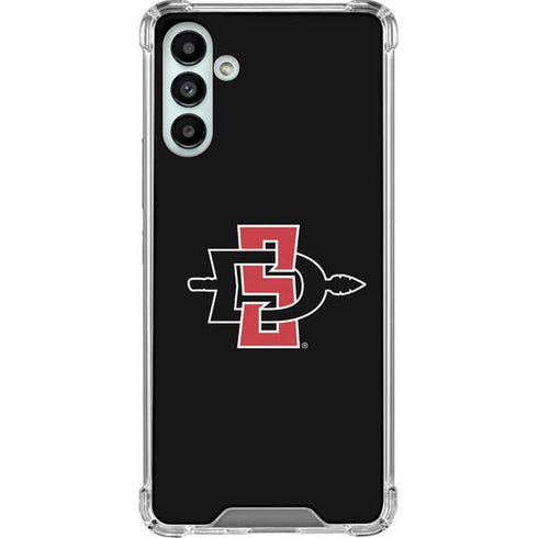San Diego State University Aztecs Logo Galaxy A13 5G Clear Case