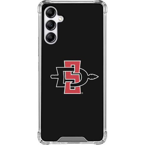 San Diego State University Aztecs Logo Galaxy A14 5G Clear Case
