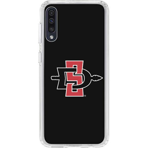 San Diego State University Aztecs Logo Galaxy A50 Clear Case
