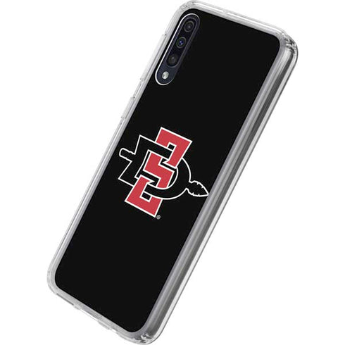 San Diego State University Aztecs Logo Galaxy A50 Clear Case