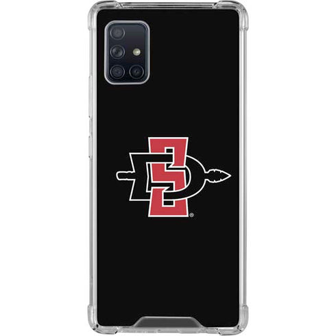San Diego State University Aztecs Logo Galaxy A51 5G Clear Case