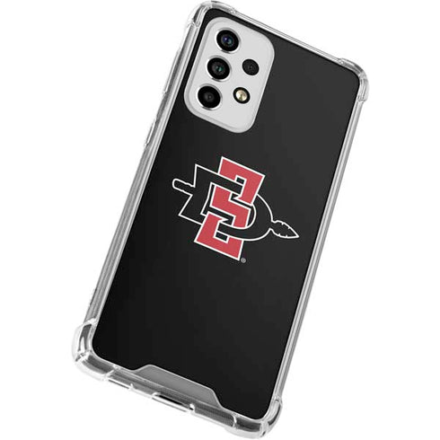 San Diego State University Aztecs Logo Galaxy A53 5G Clear Case