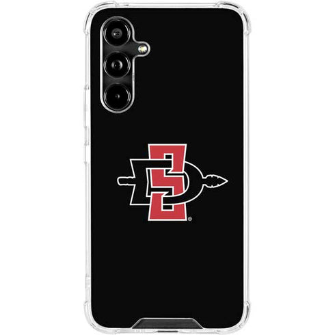 San Diego State University Aztecs Logo Galaxy A54 5G Clear Case