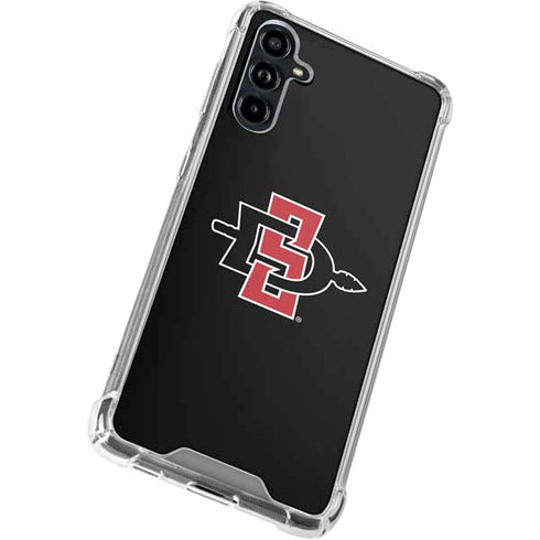 San Diego State University Aztecs Logo Galaxy A54 5G Clear Case
