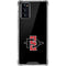 San Diego State University Aztecs Logo Galaxy Note20 5G Clear Case