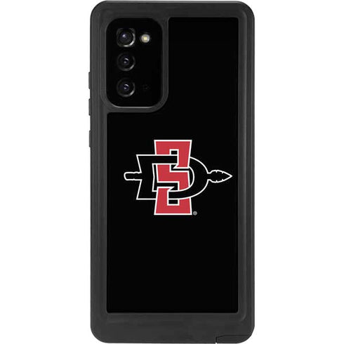 San Diego State University Aztecs Logo Galaxy Note20 5G Waterproof Case