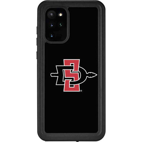San Diego State University Aztecs Logo Galaxy S20 Plus Waterproof Case