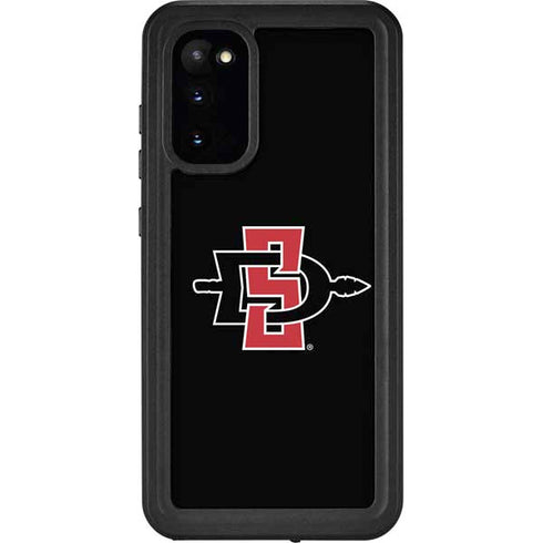 San Diego State University Aztecs Logo Galaxy S20 Waterproof Case