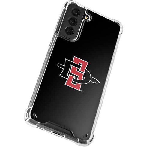 San Diego State University Aztecs Logo Galaxy S21 5G Clear Case