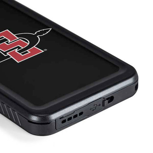 San Diego State University Aztecs Logo Galaxy S23 Plus Waterproof Case