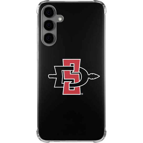 San Diego State University Aztecs Logo Galaxy S24 Plus Clear Case