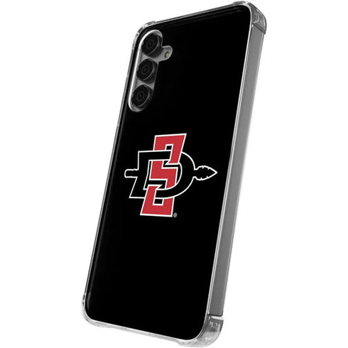 San Diego State University Aztecs Logo Galaxy S24 Plus Clear Case