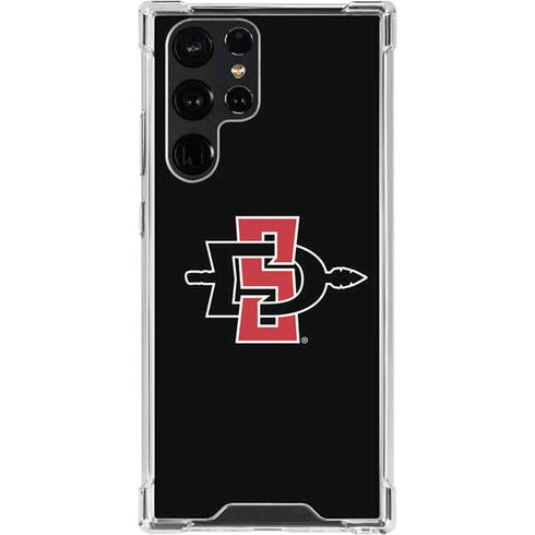 San Diego State University Aztecs Logo Galaxy S24 Ultra Clear Case