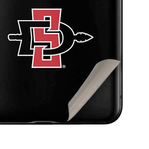 San Diego State University Aztecs Logo Galaxy Z Flip Skin