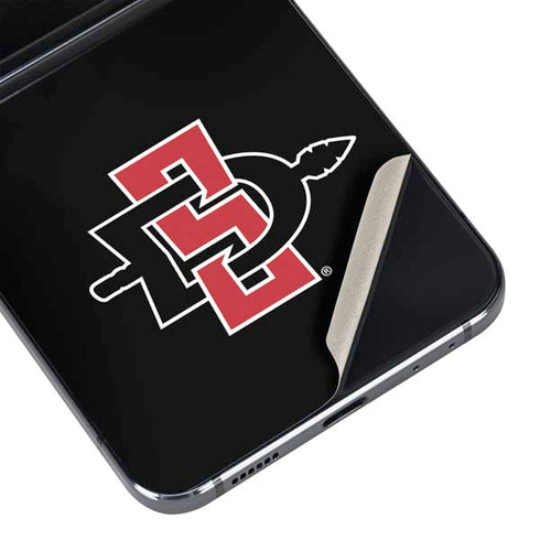 San Diego State University Aztecs Logo Galaxy Z Flip5 5G Skin