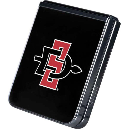 San Diego State University Aztecs Logo Galaxy Z Flip5 5G Skin
