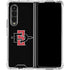 San Diego State University Aztecs Logo Galaxy Z Fold4 5G Clear Case