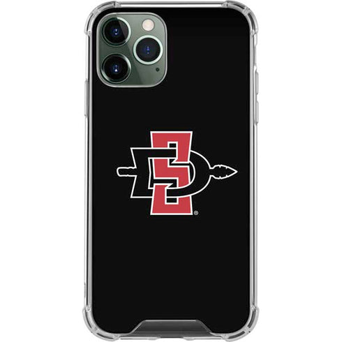 San Diego State University Aztecs Logo iPhone 12 Pro Clear Case