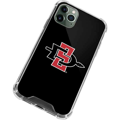 San Diego State University Aztecs Logo iPhone 12 Pro Clear Case