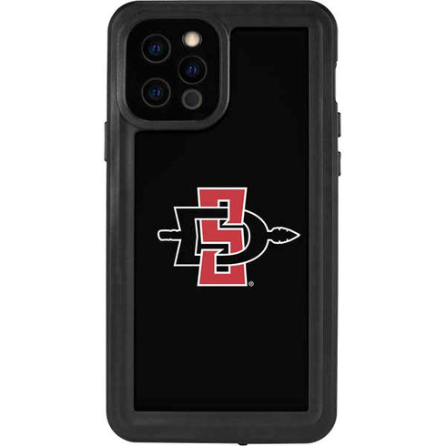 San Diego State University Aztecs Logo iPhone 12 Pro Waterproof Case