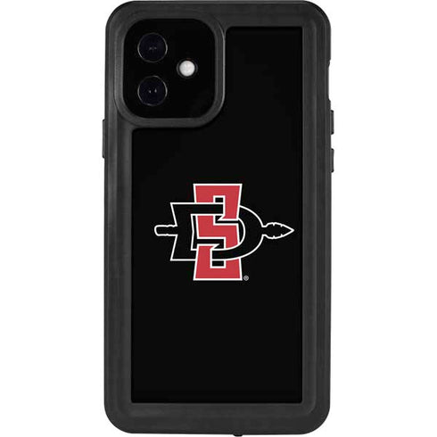 San Diego State University Aztecs Logo iPhone 12 Waterproof Case