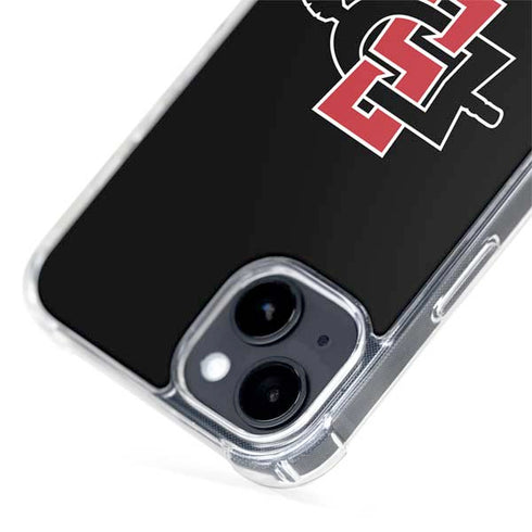 San Diego State University Aztecs Logo iPhone 15 Plus MagSafe Case