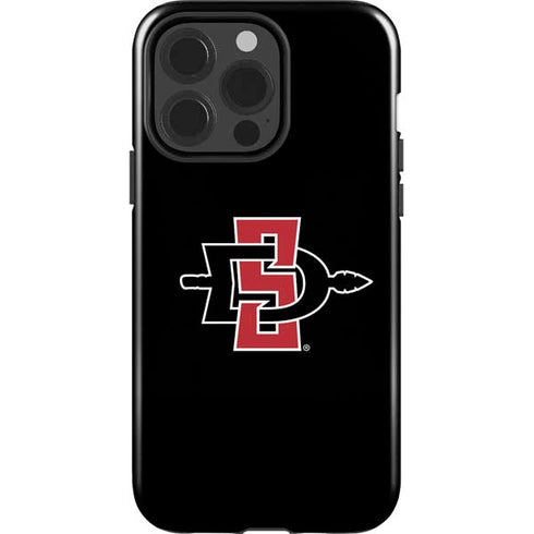 San Diego State University Aztecs Logo iPhone 15 Pro Impact Case