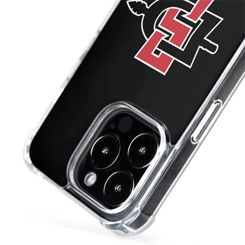 San Diego State University Aztecs Logo iPhone 15 Pro MagSafe Case